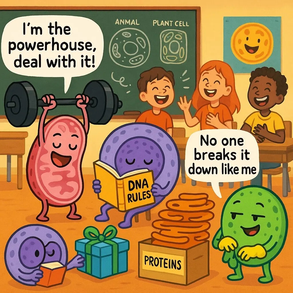 Cell Organelles Puns