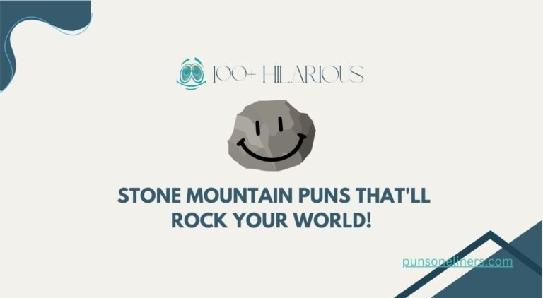 Stone Mountain Puns