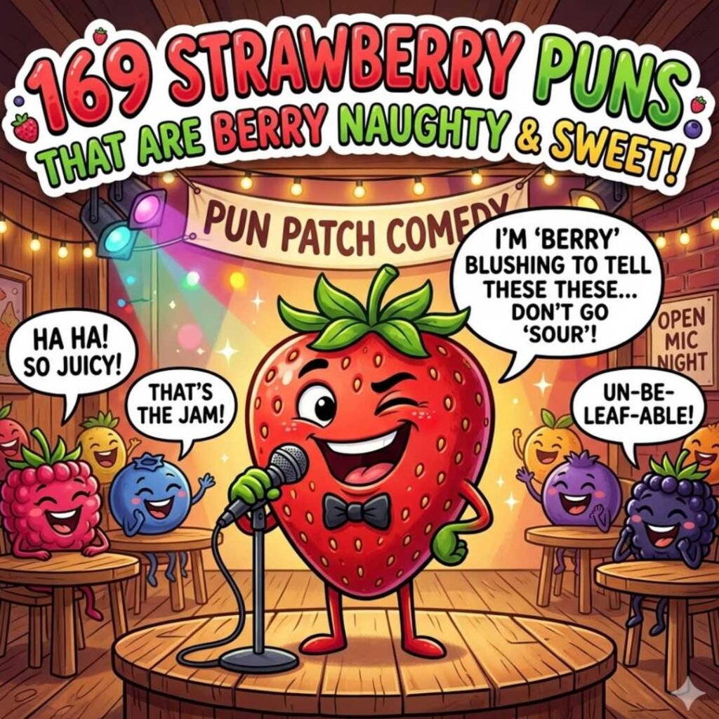 Strawberry Puns