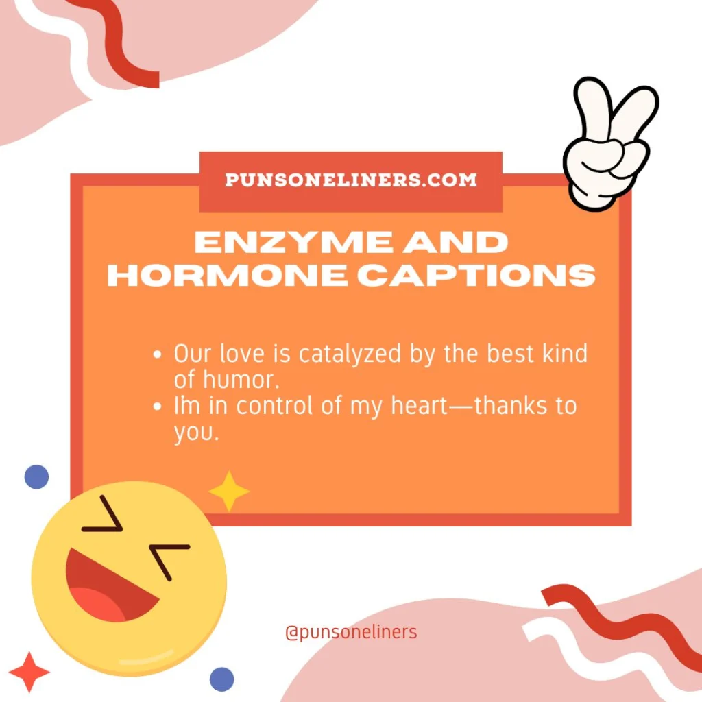 Enzyme and Hormone Captions
