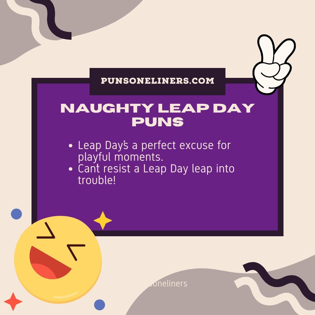 Naughty Leap Day Puns