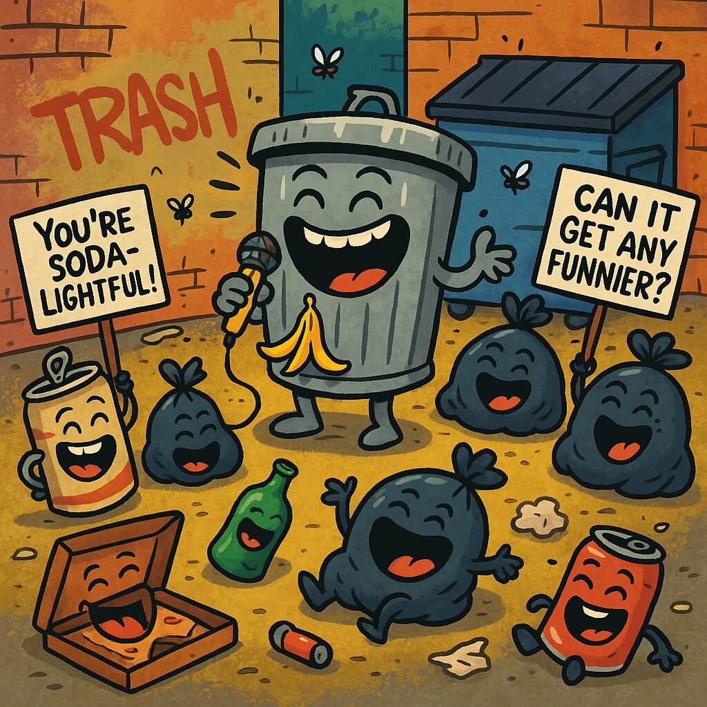 Very Funny Trash Puns