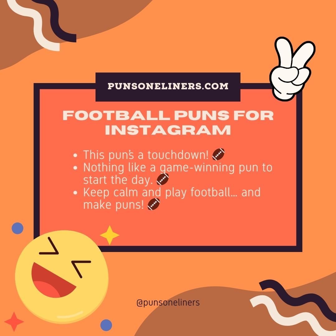 Football Puns for Instagram