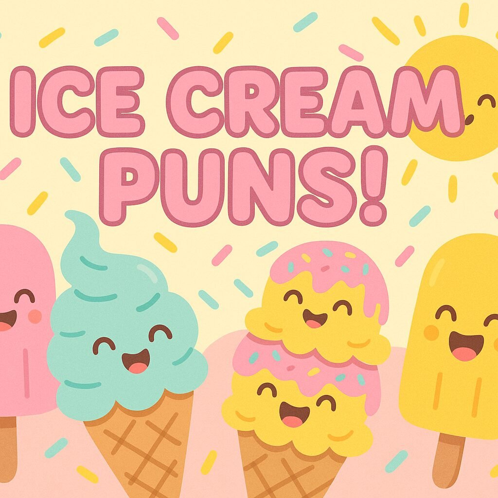 Ice Cream Puns