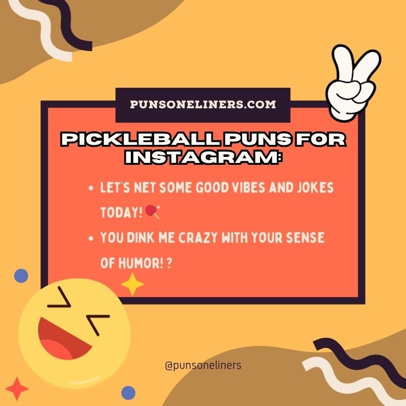 Pickleball Puns for Instagram