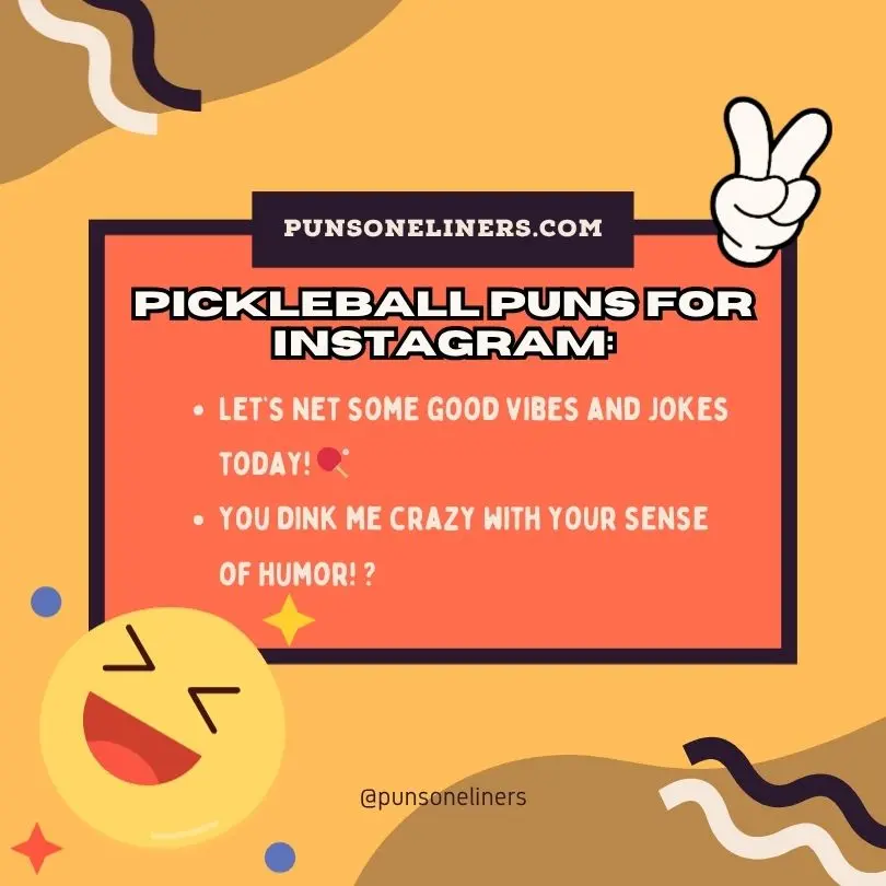 Pickleball Puns for Instagram