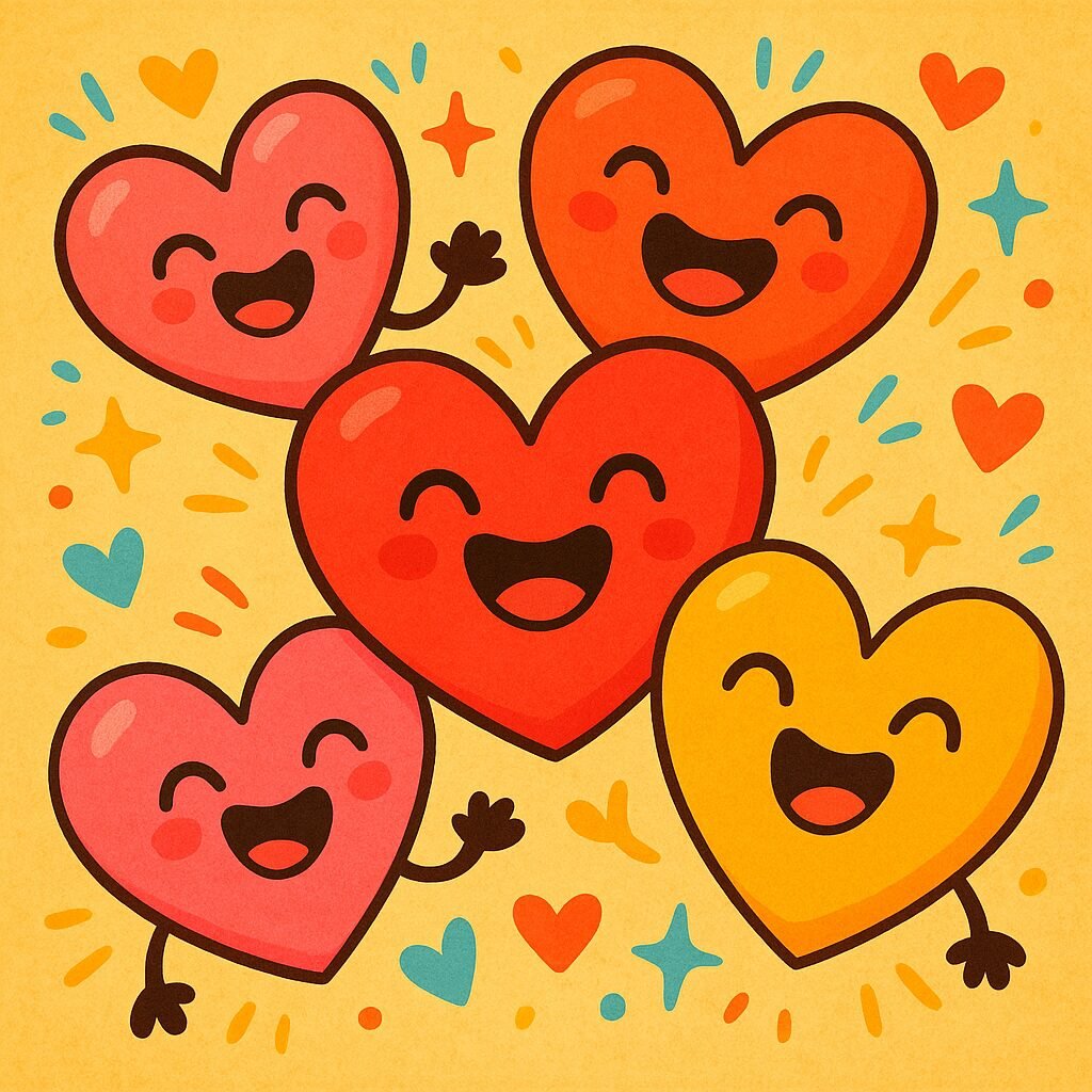 Smiling Heart Puns