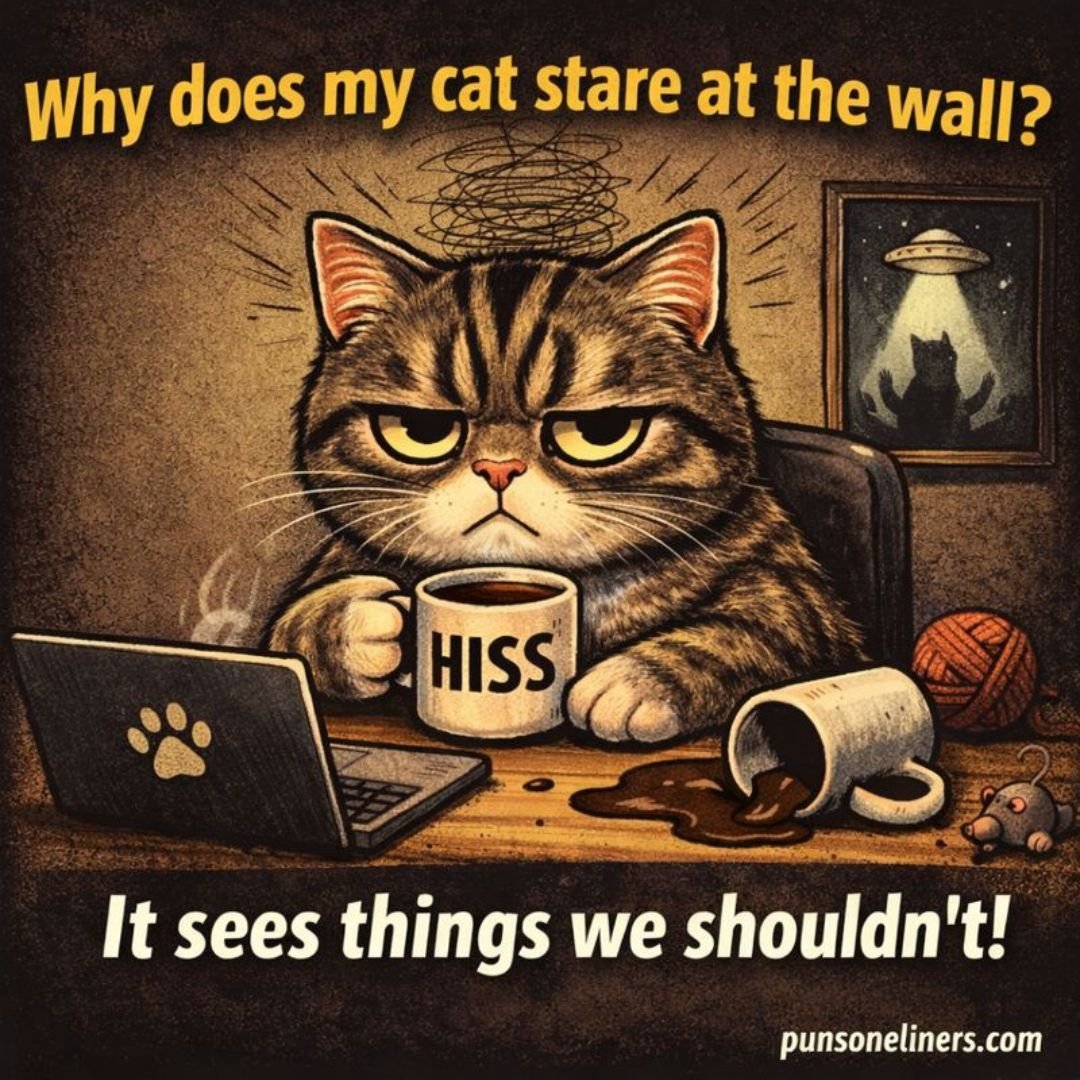 Funny Cat One-Liners
