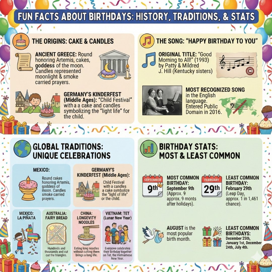 Fun Facts About Birthdays