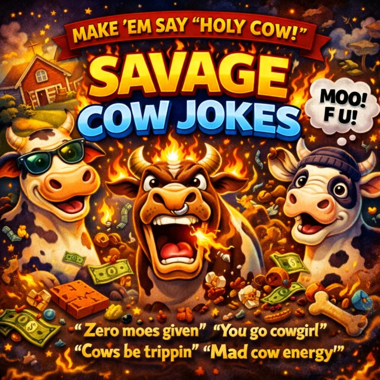 Cow Jokes and One Liners